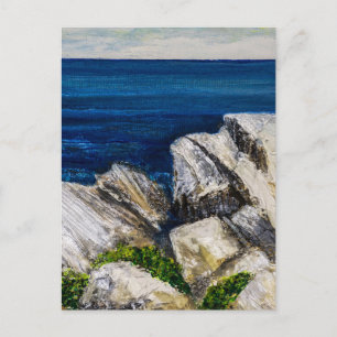 Postkarte - Auf den Felsen