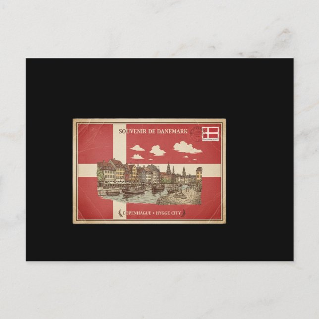 Postkarte aus Dänemark (Vorderseite)