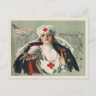 Postkarte aus dem Zweiten Weltkrieg mit amerikanis
