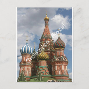 Postkarte aus Moskau