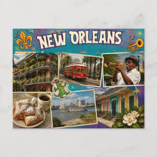 Postkarte aus New Orleans