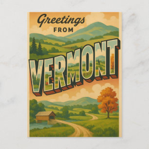 Postkarte aus Vermont