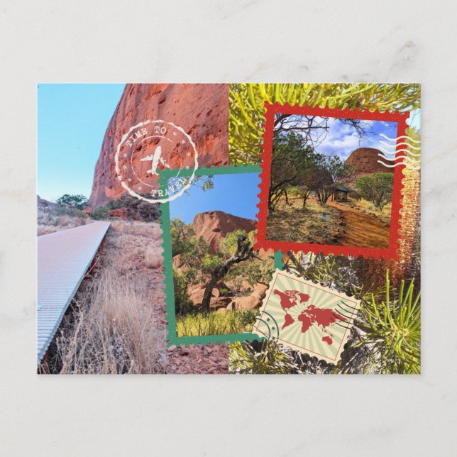 Postkarte Australien (Vorderseite)