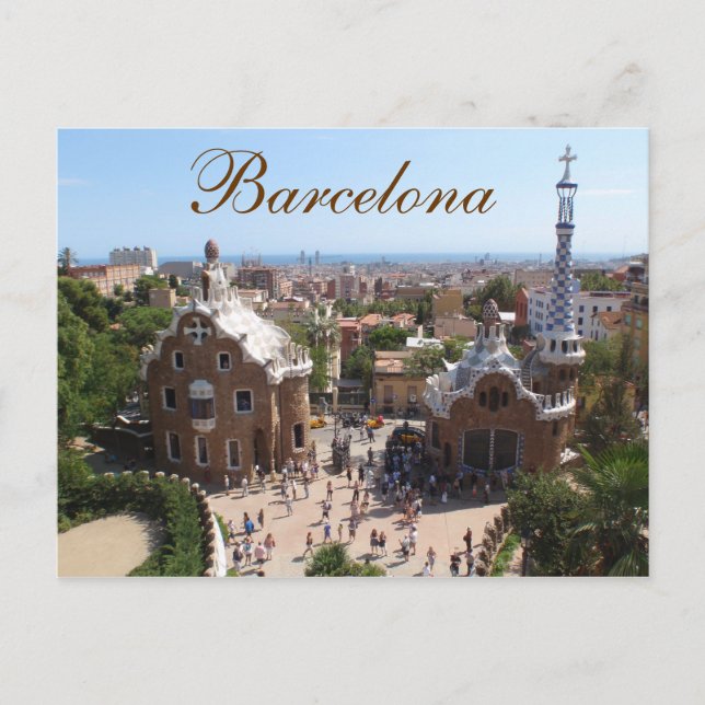 Postkarte Barcelona (Vorderseite)
