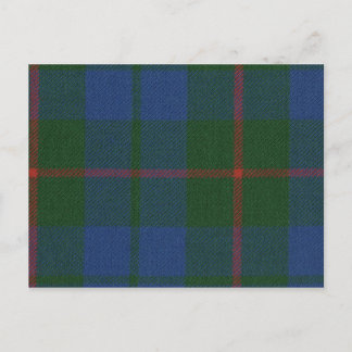 Postkarte Barclay Jagd Alter Tartan
