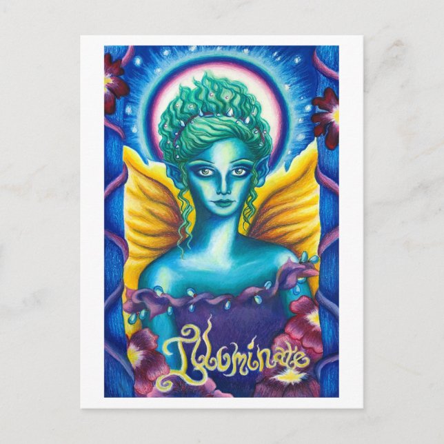 Postkarte beleuchten (Vorderseite)