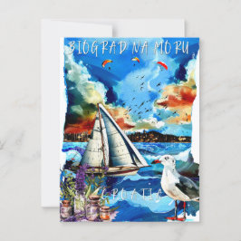 Postkarte - Biograd na Moru