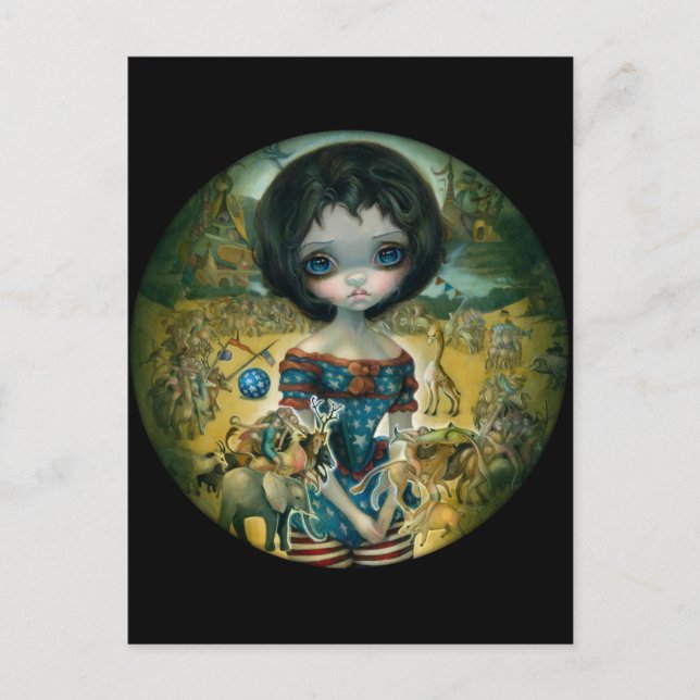 Postkarte "Bosch Circus" (Vorderseite)