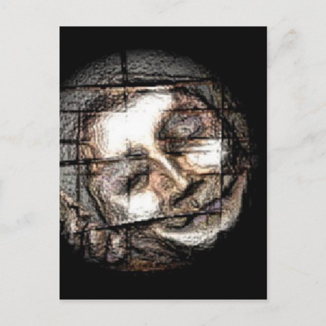 Postkarte "Broken Man" (Vorderseite)