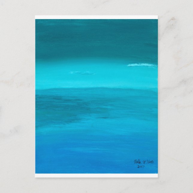 Postkarte "Calming Waters" Art von Heather (Vorderseite)