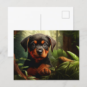 Postkarte Canine Zest