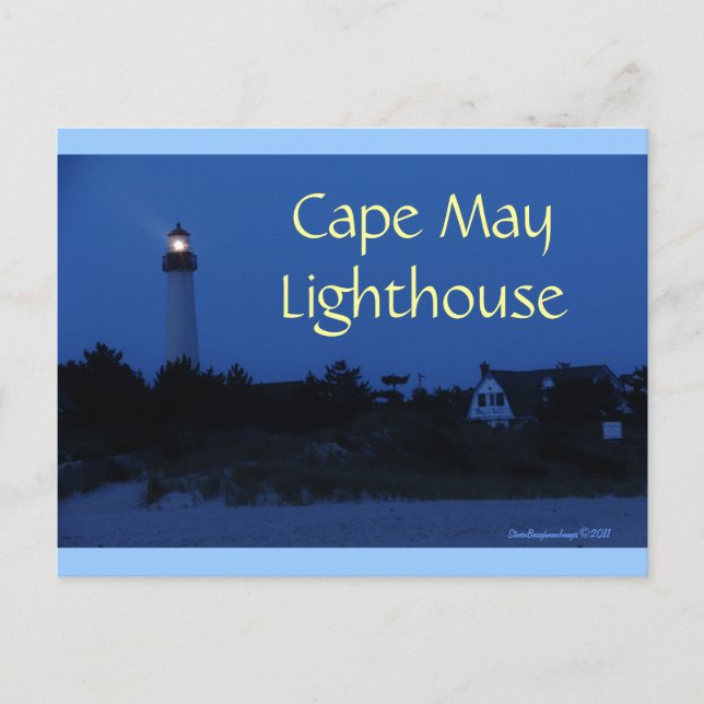 Postkarte Cape May Lighthouse (Vorderseite)