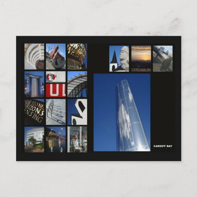 Postkarte Cardiff Bay (Vorderseite)