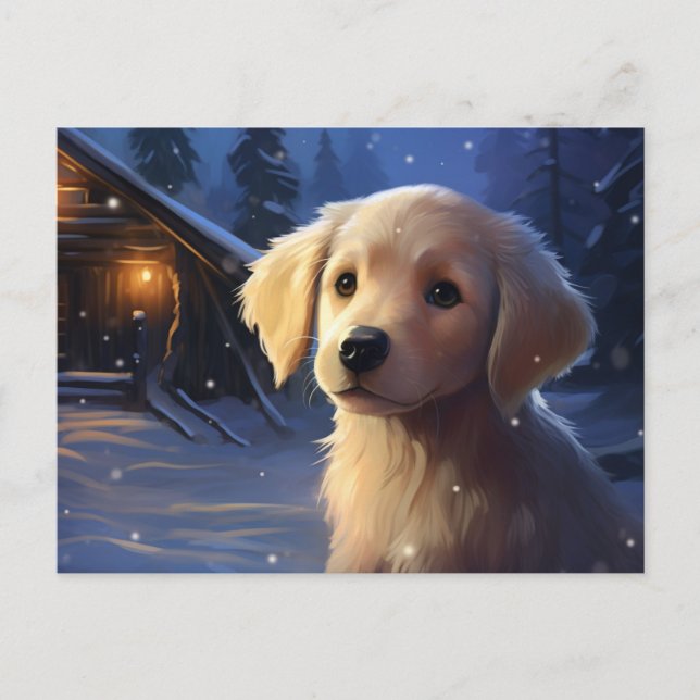 Postkarte Chien 5-20 (Vorderseite)