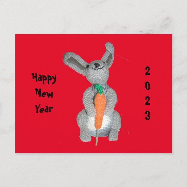 Postkarte - Chinesisches Neujahr 2023 (Vorderseite)