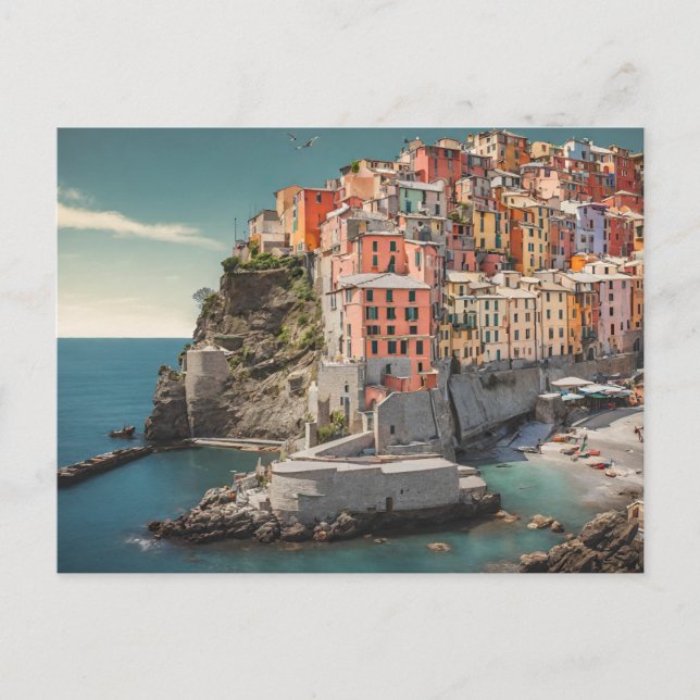 Postkarte Cinque Terre (Vorderseite)