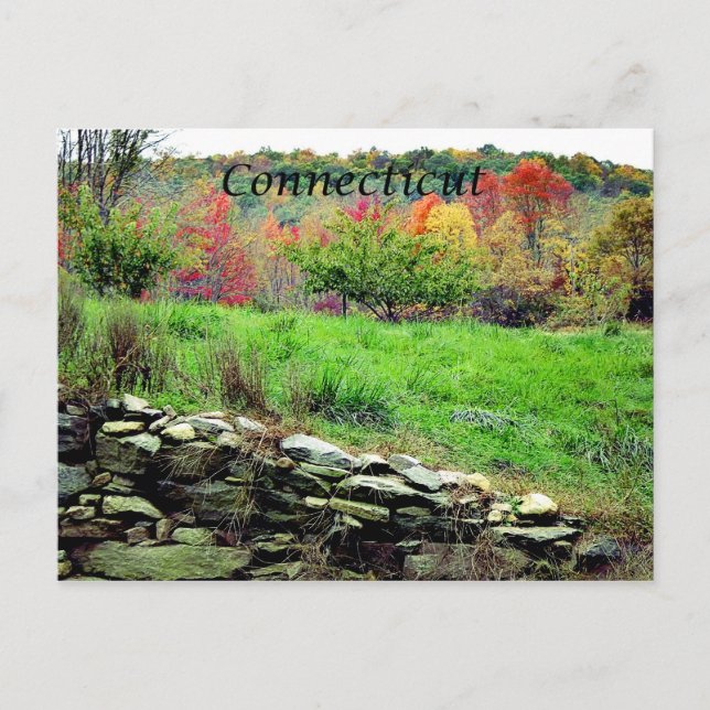 Postkarte Connecticut (Vorderseite)