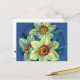 Postkarte "Daffodils - die Freuden des Frühlings" (Vorderseite/Rückseite Beispiel)