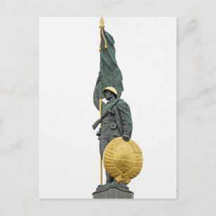 Postkarte Das Gedenkmal des Sowjetkrieges in Wien