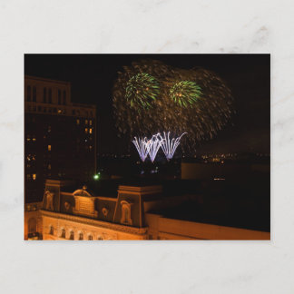 Postkarte: Dayton Fireworks Postkarte