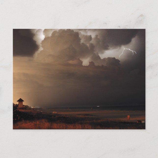 Postkarte Delray Beach Lightning (Vorderseite)