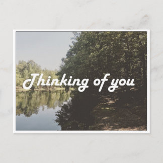 Postkarte: Denken Sie an Sie Postkarte