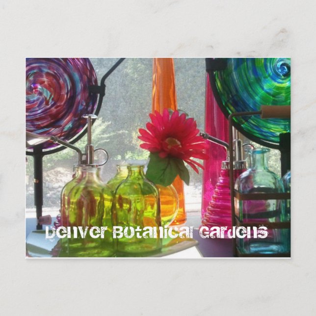 Postkarte: Denver Botanical Gardens Postkarte (Vorderseite)
