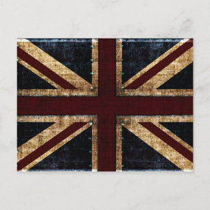 Postkarte der britischen Grunge