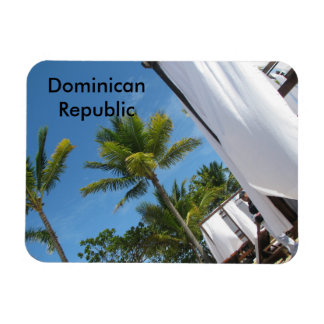 Postkarte der Dominikanischen Republik Magnet