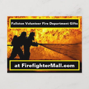 Postkarte der Fallston Volunteer Fire Department