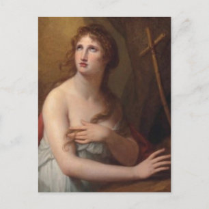 Postkarte der Heiligen Maria von Ägypten