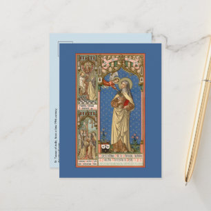Postkarte der hl. Teresa von Avila (SAU 28)
