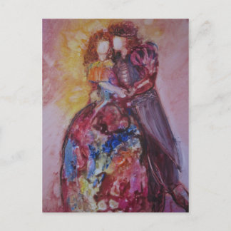 Postkarte "Der König und ich"