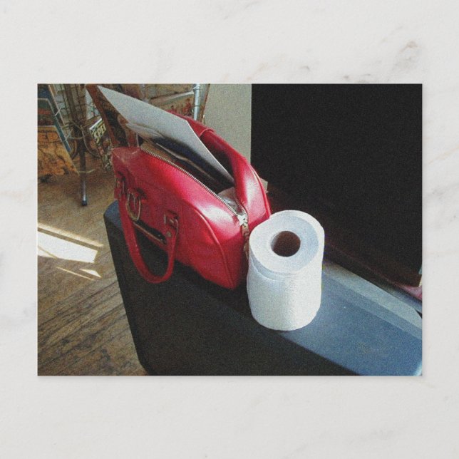 Postkarte der Königin des Herzens (Vorderseite)