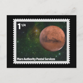 Postkarte der Mars