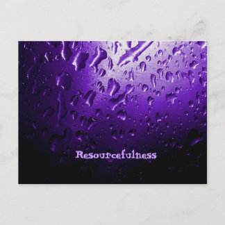 Postkarte der Ressourcen