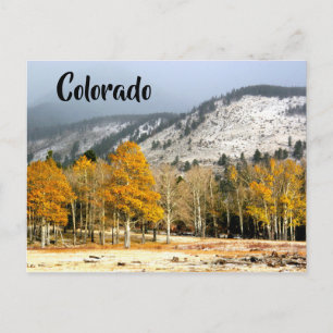 Postkarte der Rocky Mountains in Colorado