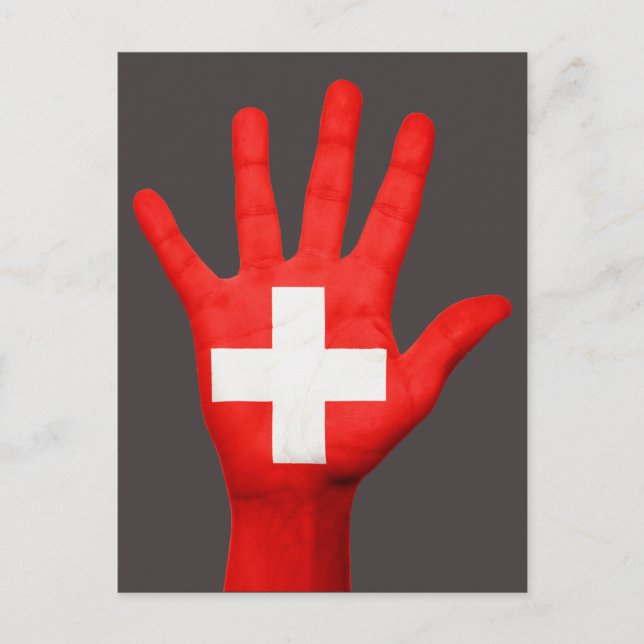 Postkarte der Schweiz (Vorderseite)