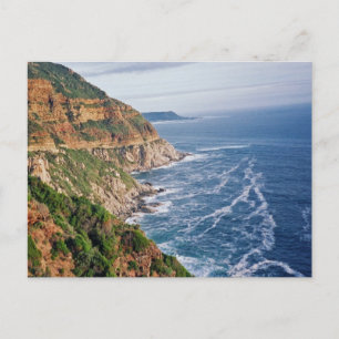 Postkarte der südafrikanischen Küste