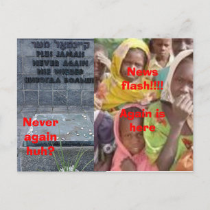 Postkarte des Genozids