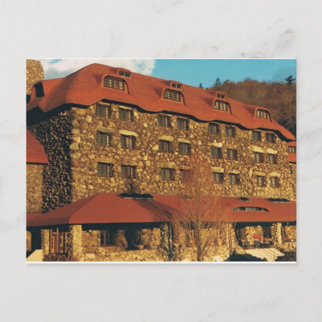 Postkarte des Grove Park Inn, Asheville, NC (Vorderseite)
