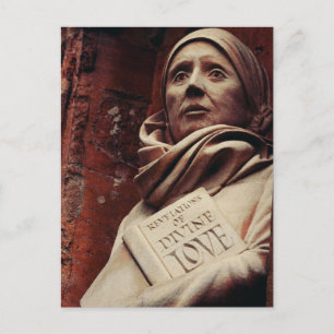 Postkarte des heiligen Julian von Norwich