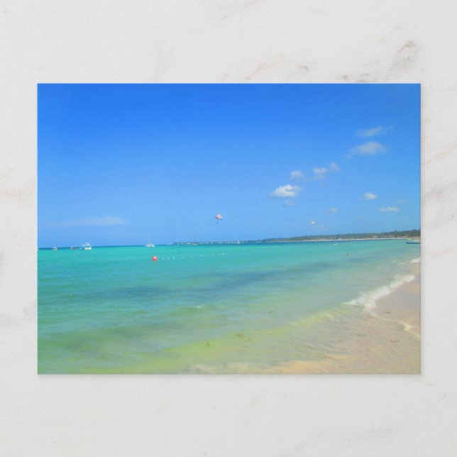 POSTKARTE DES KARIBISCHES MEER#6 (Vorderseite)