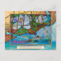 Postkarte des Künstlers in Pensacola, Florida