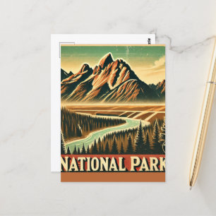 Postkarte des Nationalparks