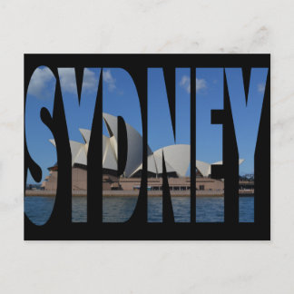 Postkarte des Opernhauses Sydney