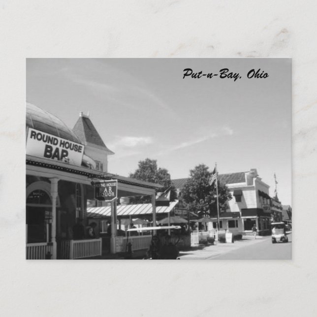 Postkarte des Round House Fotos (Vorderseite)