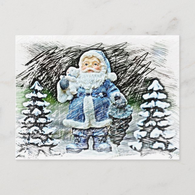 Postkarte des Santa-Clubs (Vorderseite)