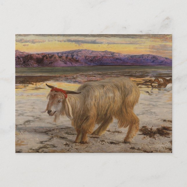 Postkarte des Scapegoat der Jagd (Vorderseite)