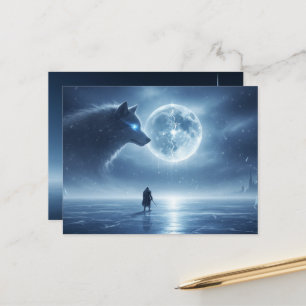 Postkarte des stillen Kriegers